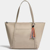 GRAY SHOPPER BAG