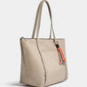 GRAY SHOPPER BAG