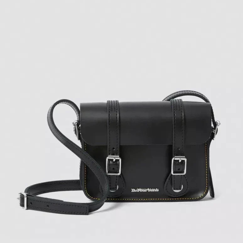 PISA LEATHER CROSSBODY BAG BLACK