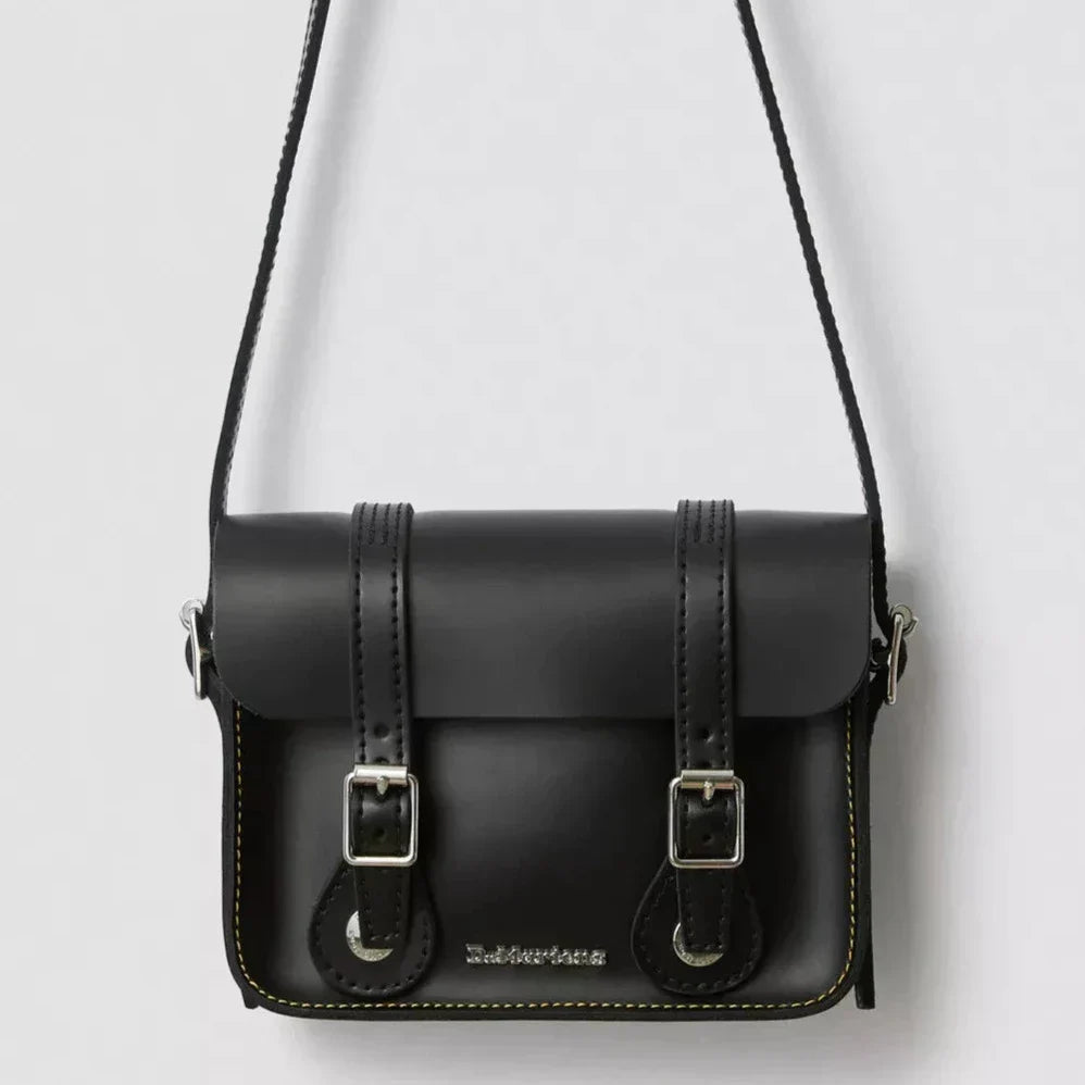 PISA LEATHER CROSSBODY BAG BLACK