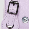 LILAC PISA LEATHER CROSSBODY BAG