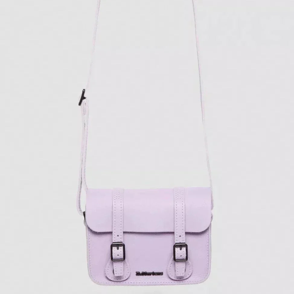 LILAC PISA LEATHER CROSSBODY BAG