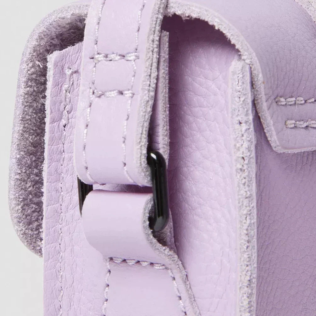 LILAC PISA LEATHER CROSSBODY BAG