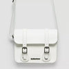 WHITE PISA LEATHER CROSSBODY BAG